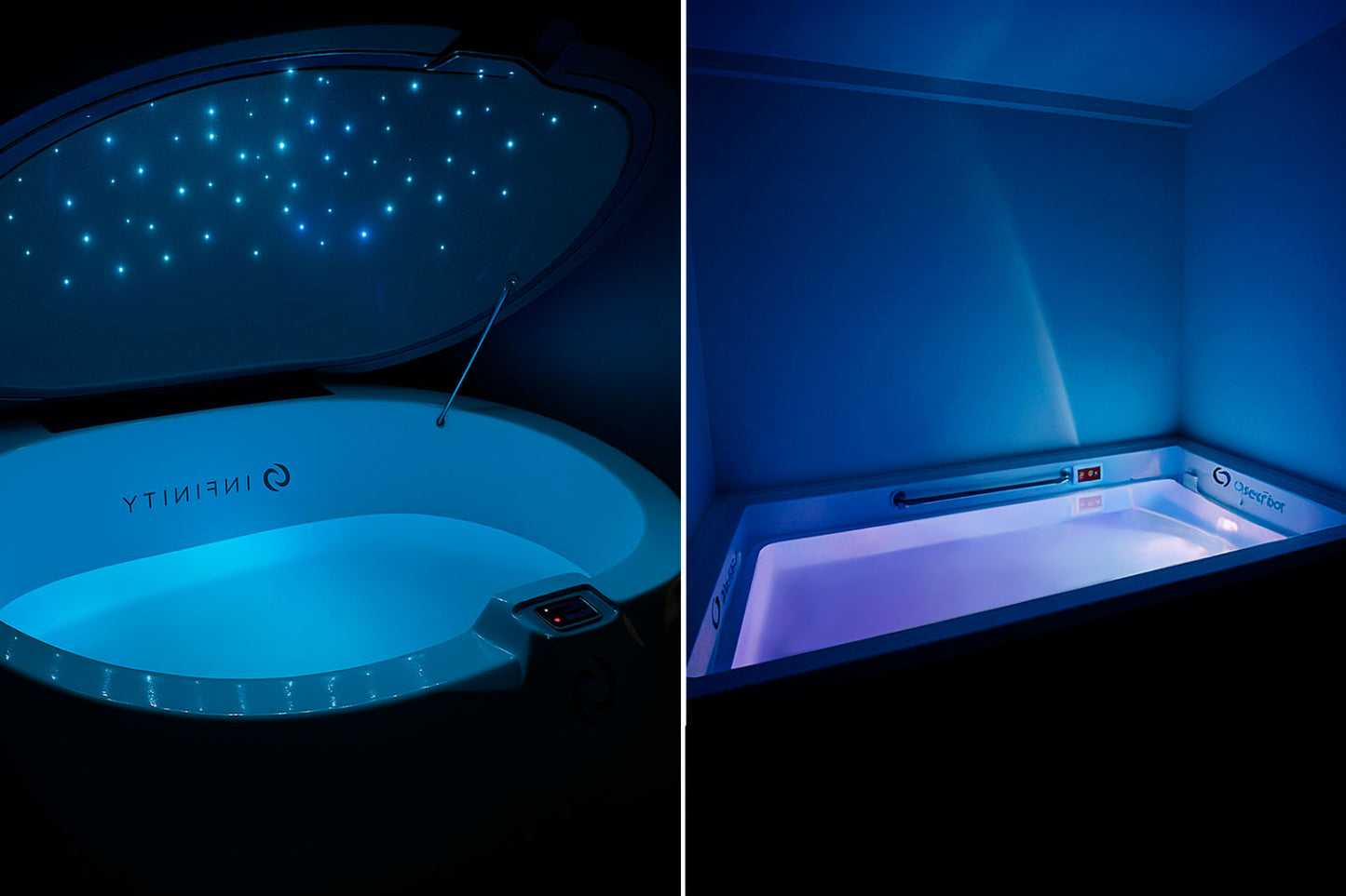 Sesión de flotación en pareja - Cámara Abierta y Cámara Cerrada (próximamente)